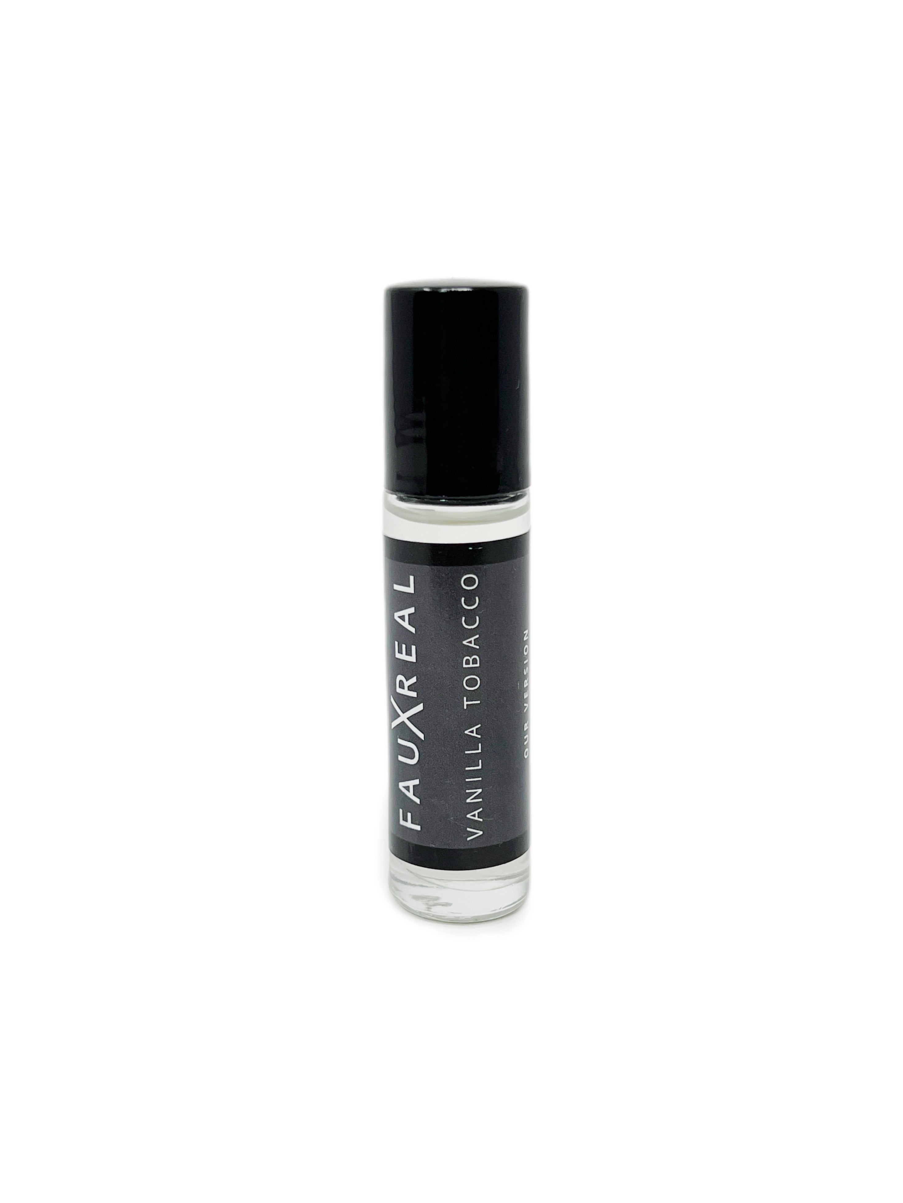 FAUXREAL Vanilla & Tobacco – Designer-Inspired Fragrance (Spray & Roll-On)