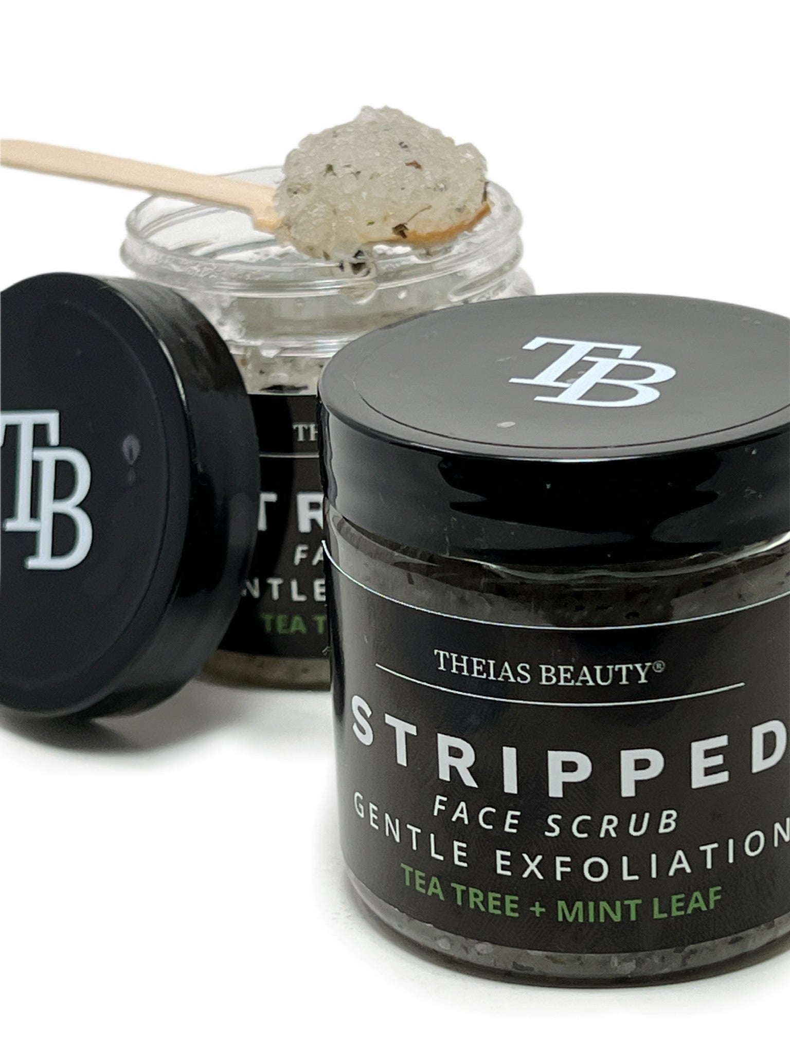 STRIPPED Facial Scrub – Gentle Exfoliation & Hydration - Available in Multiple Scents