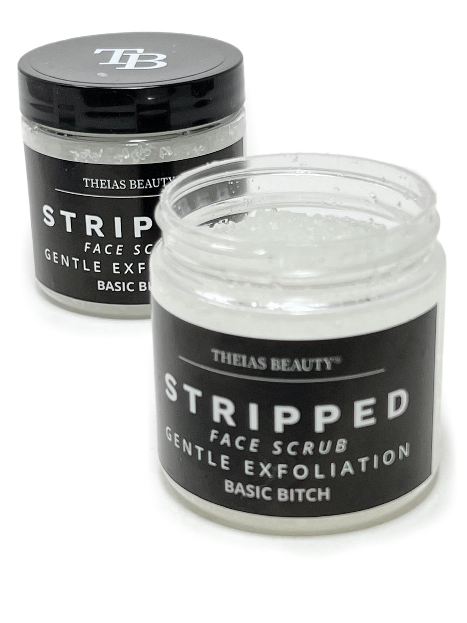 STRIPPED Facial Scrub – Gentle Exfoliation & Hydration - Available in Multiple Scents