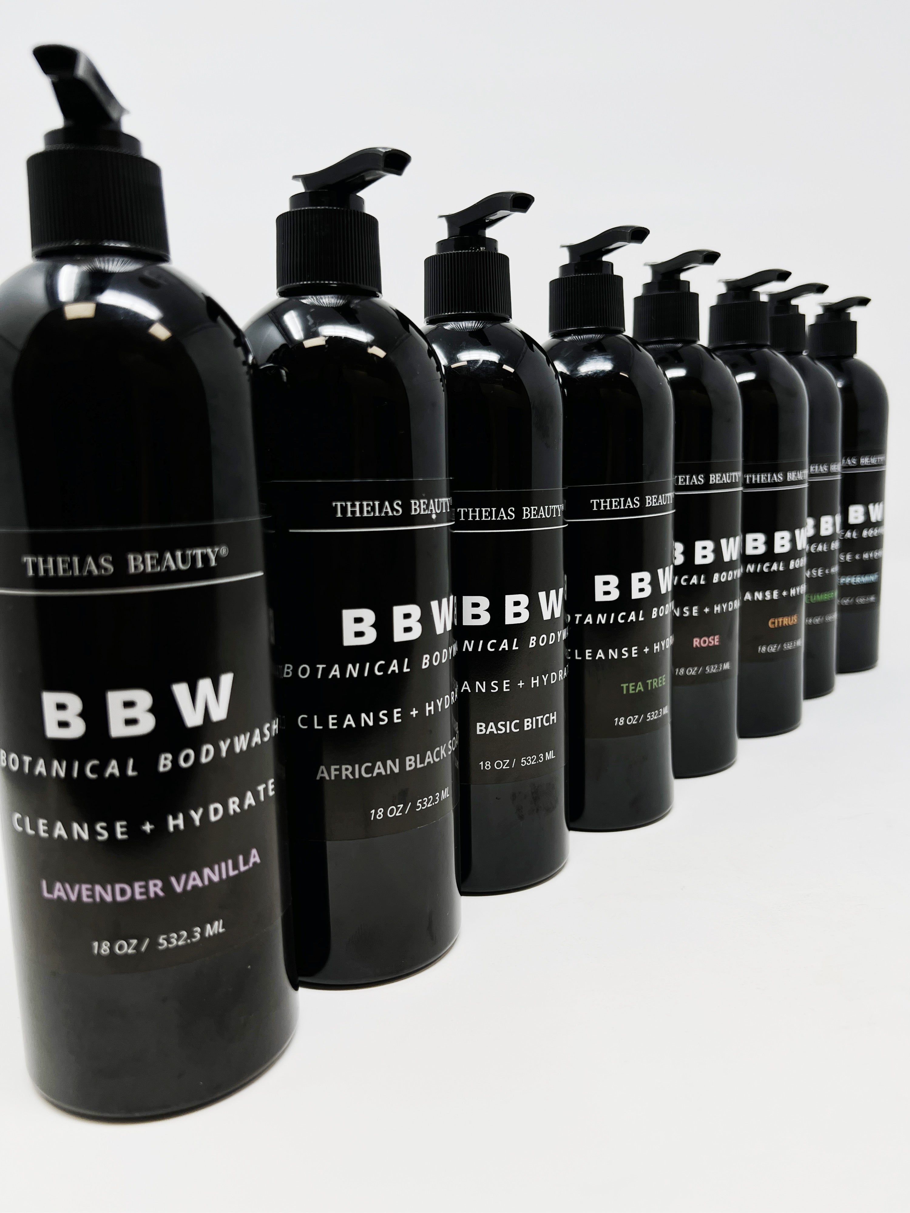 BBW – Botanical Body Wash in a Variety of Refreshing Scents