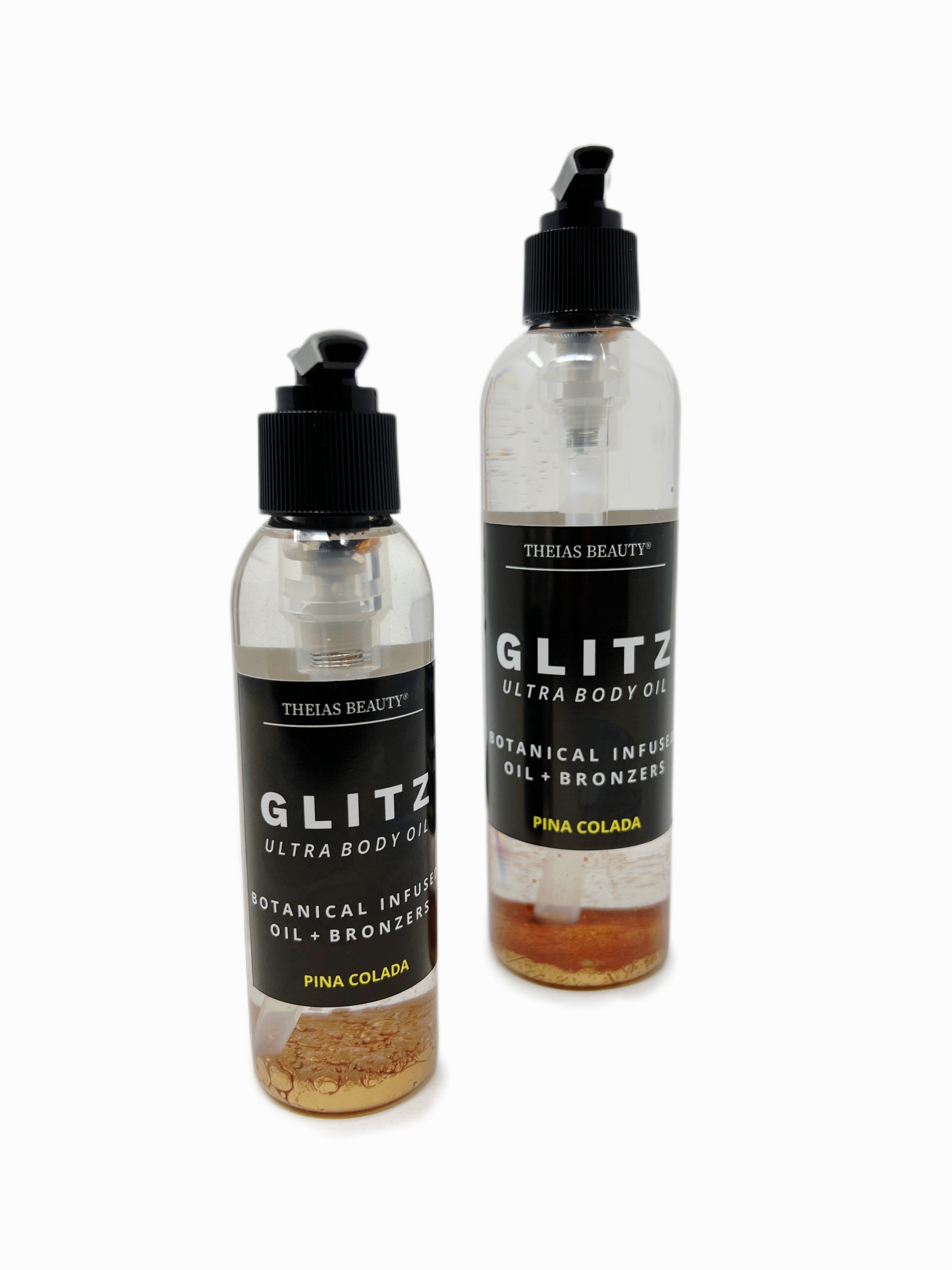 Glitz – All-Natural Tanning Oil with Bronzers